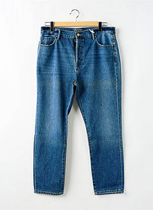 Jeans coupe droite taille haute taille haute bleu NAGEV femme