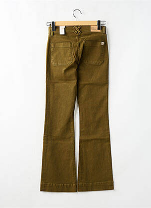 Pantalon flare stretch taille normale vert RED LEGEND femme