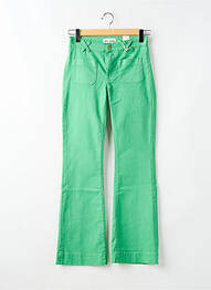 Pantalon flare stretch taille normale vert RED LEGEND femme
