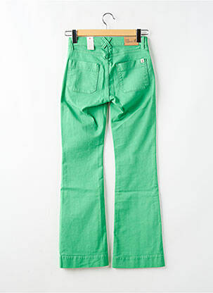 Pantalon flare stretch taille normale vert RED LEGEND femme