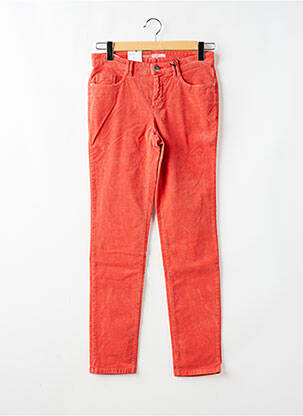 Pantalon slim stretch taille normale orange STARK femme