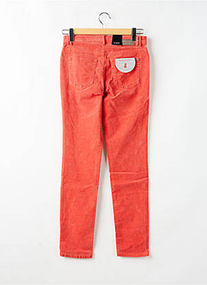 Pantalon slim stretch taille normale orange STARK femme