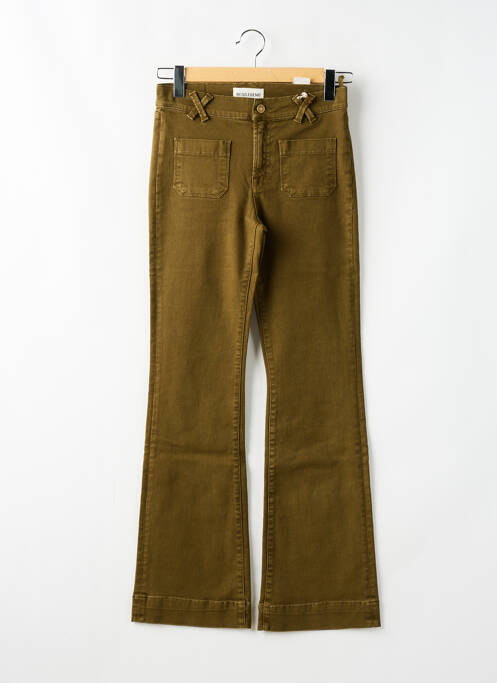 Pantalon flare stretch taille normale vert RED LEGEND femme