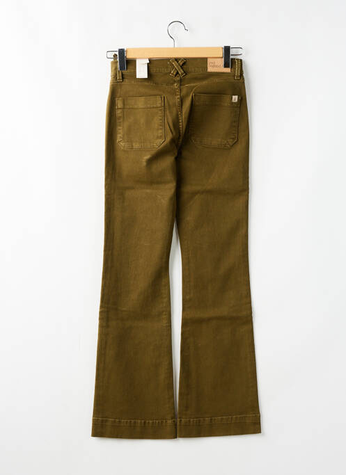 Pantalon flare stretch taille normale vert RED LEGEND femme