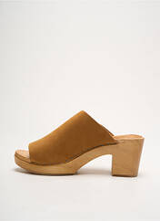 Mules/Sabots marron HOOF pour femme seconde vue