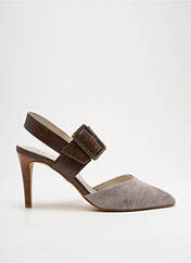 Sandales/Nu pieds marron LPB pour femme seconde vue