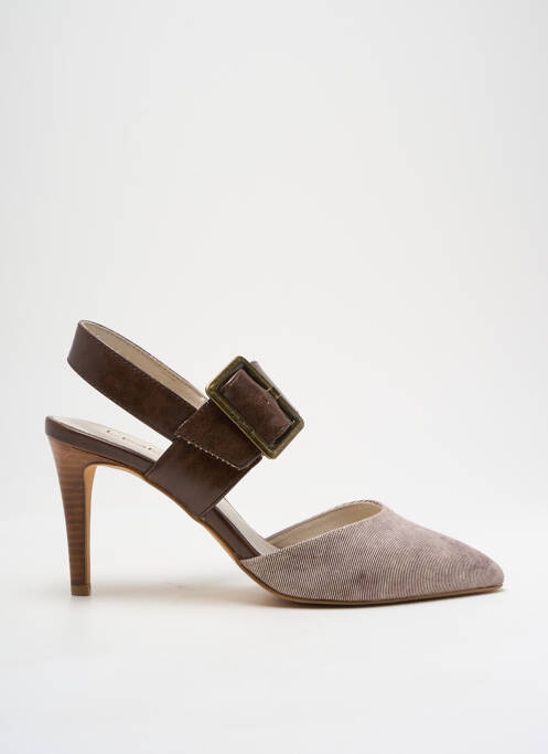 Sandales/Nu pieds marron LPB pour femme