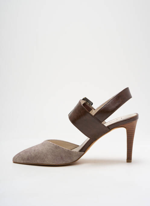 Sandales/Nu pieds marron LPB pour femme
