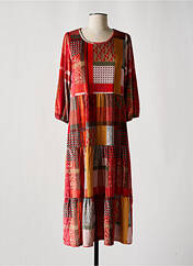 Robe longue orange CAP JULUCA pour femme seconde vue