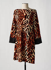 Robe mi-longue marron OTTANTOTTO pour femme seconde vue
