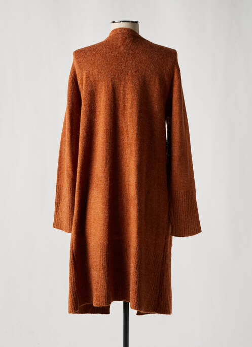 Gilet manches longues marron CISO pour femme