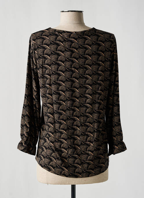 Top noir SIGNATURE pour femme