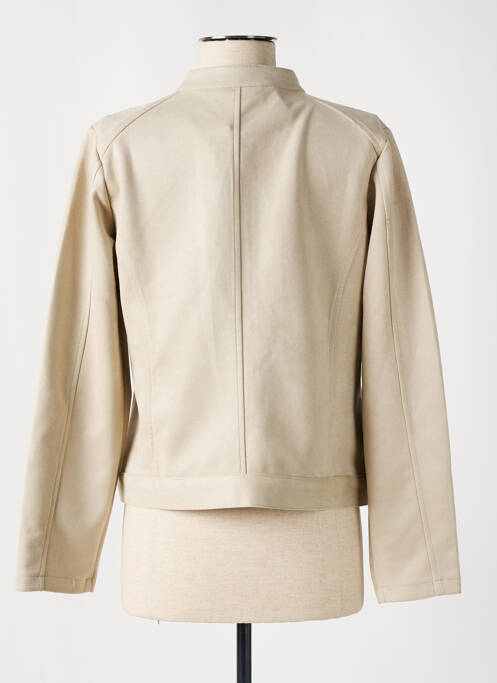 Veste casual beige SIGNATURE pour femme