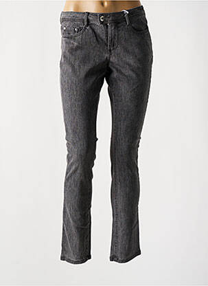 Jeans coupe slim stretch taille normale gris LES P'TITES BOMBES femme