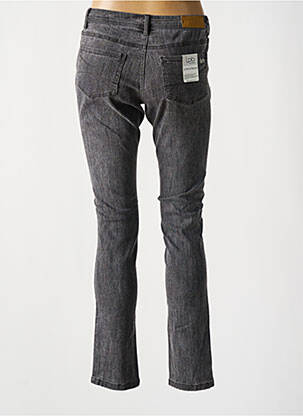 Jeans coupe slim stretch taille normale gris LES P'TITES BOMBES femme