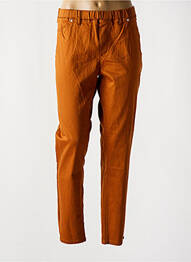 Jegging tissage denim taille normale orange CISO femme