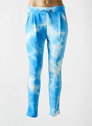Jogging slim taille normale bleu LES P'TITES BOMBES femme