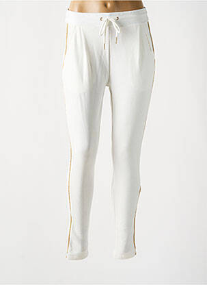 Jogging slim taille normale beige LES P'TITES BOMBES femme