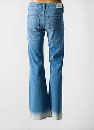 Jean coupe flare stretch taille haute bleu TEDDY SMITH femme