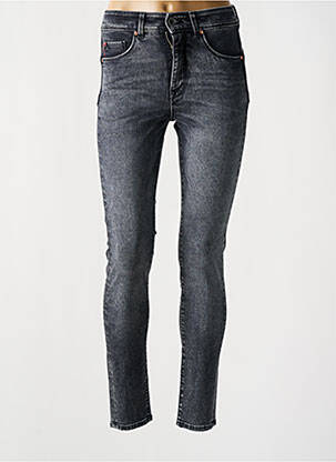 Jeans skinny taille haute taille haute gris SALSA femme