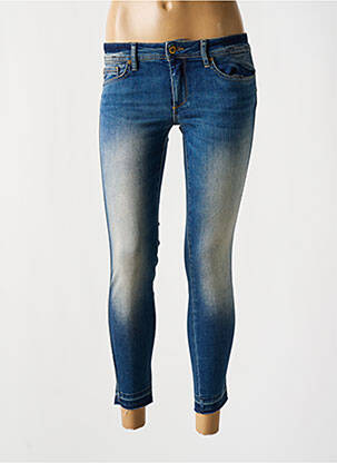 Jeans skinny stretch taille basse bleu SALSA femme