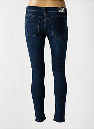 Jeans skinny stretch taille basse bleu TEDDY SMITH femme