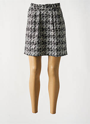 Jupe courte poches noir TEDDY SMITH femme