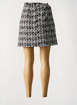 Jupe courte poches noir TEDDY SMITH femme