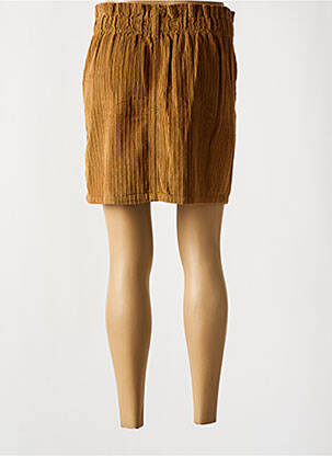 Jupe courte poches marron TEDDY SMITH femme