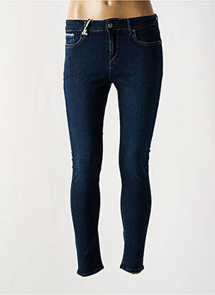 Jeans skinny bleu TEDDY SMITH pour femme