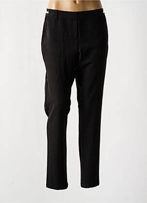 Pantalon droit noir NATHALIE CHAIZE pour femme