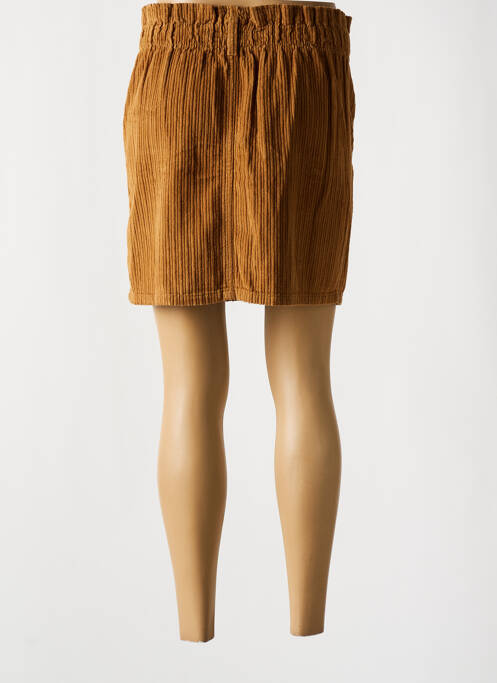 Jupe courte poches marron TEDDY SMITH femme