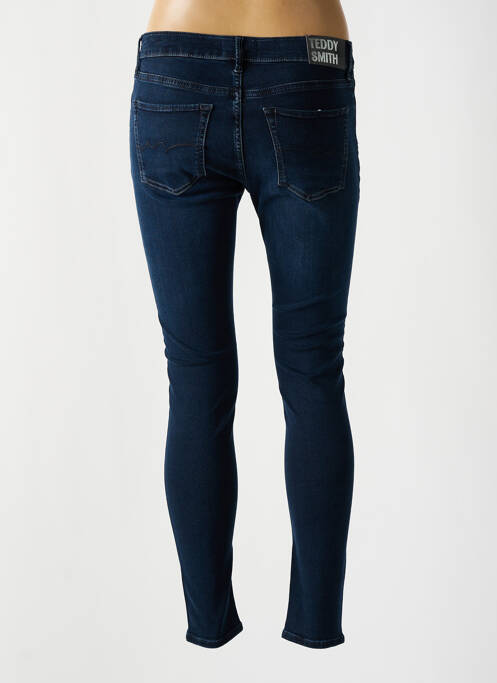Jeans skinny bleu TEDDY SMITH pour femme