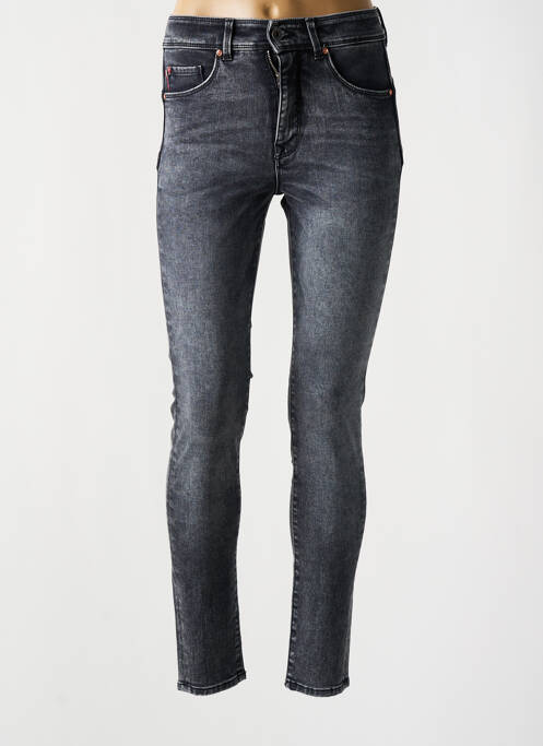 Jeans skinny gris SALSA pour femme