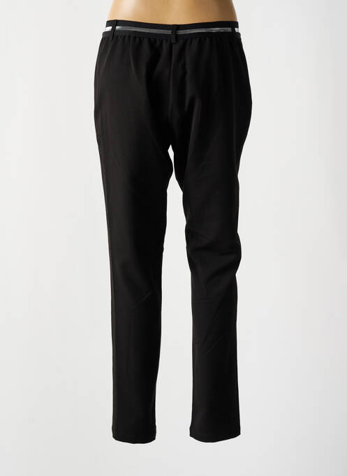Pantalon droit noir NATHALIE CHAIZE pour femme