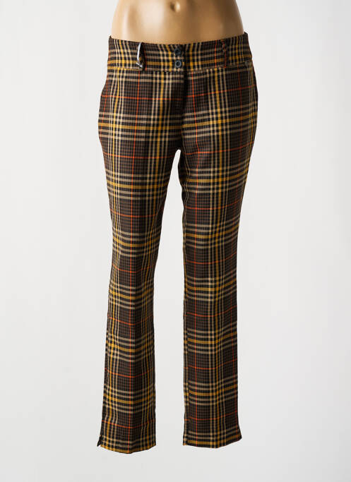 Pantalon slim marron EGO pour femme