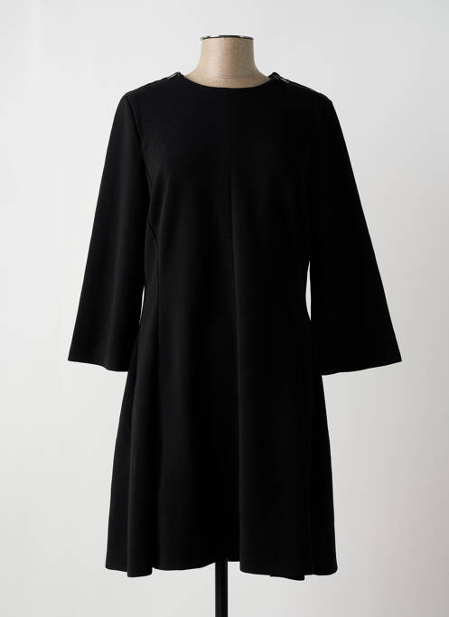 Robe mi-longue noir NINATI pour femme