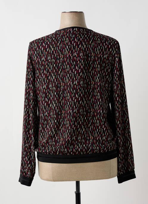 Blouse noir NATHALIE CHAIZE pour femme