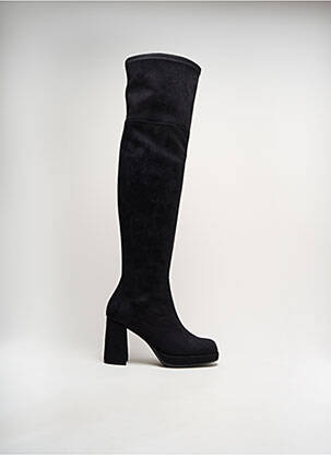 Cuissardes talon bottier talon de 7 à 9cm noir WONDERS femme