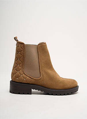 Bottines/boots nubuck talon de 4 à 6cm marron GUESS femme