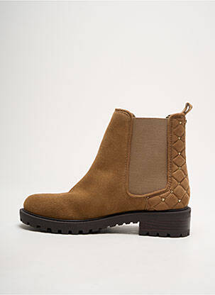 Bottines/boots nubuck talon de 4 à 6cm marron GUESS femme