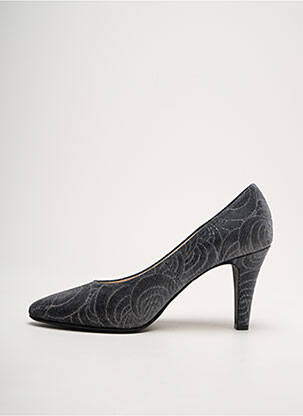 Escarpins tissage satiné talon de 7 à 9cm argent BRUNATE femme