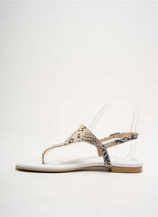 Tongs beige LUSSY pour femme seconde vue