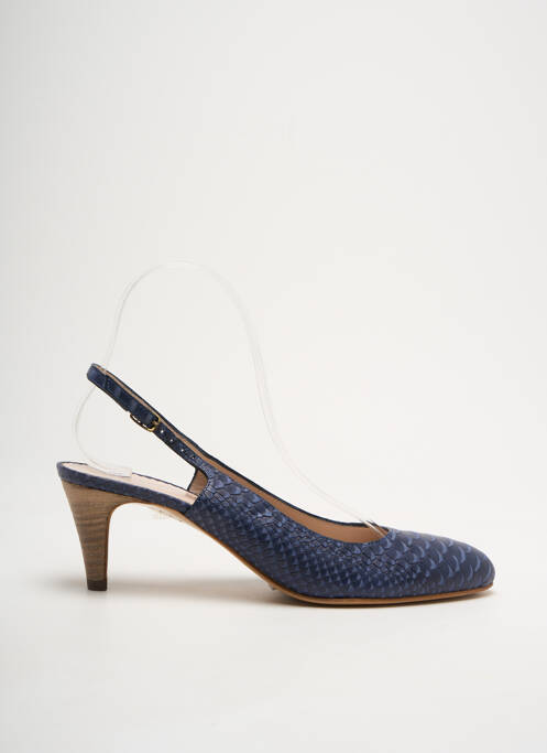 Escarpins fermeture boucle(s) talon de 4 à 6cm bleu PARALLELE femme