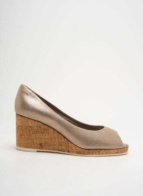Escarpins or PARALLELE pour femme