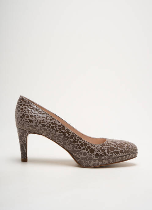 Escarpins marron PARALLELE pour femme