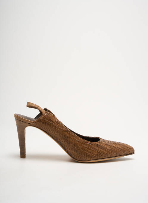 Escarpins marron PARALLELE pour femme