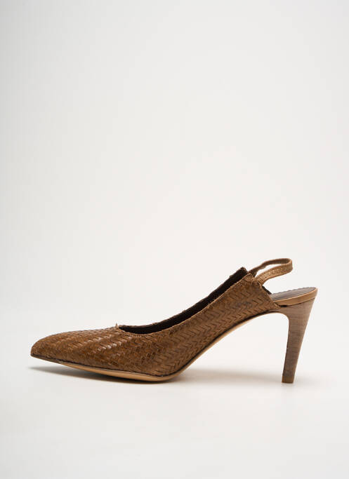 Escarpins marron PARALLELE pour femme