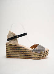 Espadrilles argent AZUL BLUE pour femme seconde vue