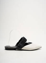 Mules/Sabots blanc HALMANERA pour femme seconde vue